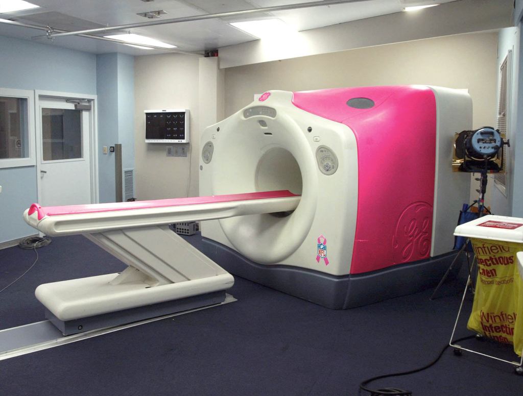 NFL Switches To All-Pink MRI Machines For Breast Cancer Awareness Month