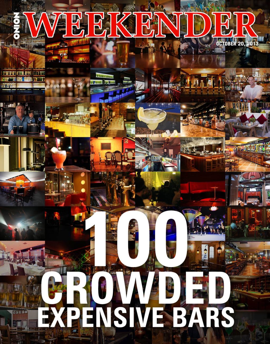 100 Crowded, Expensive Bars