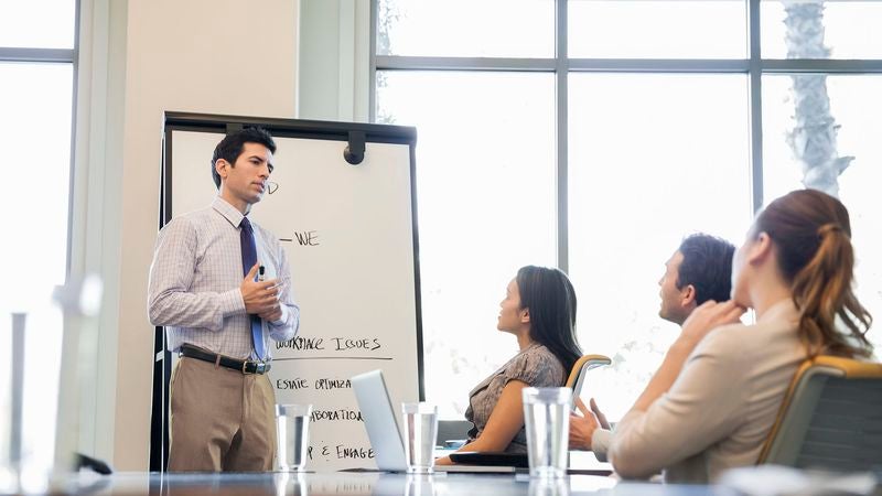 Shameless Coworker Doing Nothing To Conceal Clearly Flaccid Penis Lying Beneath Khakis