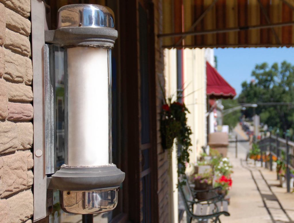 Barbershop Pole Finally Runs Out