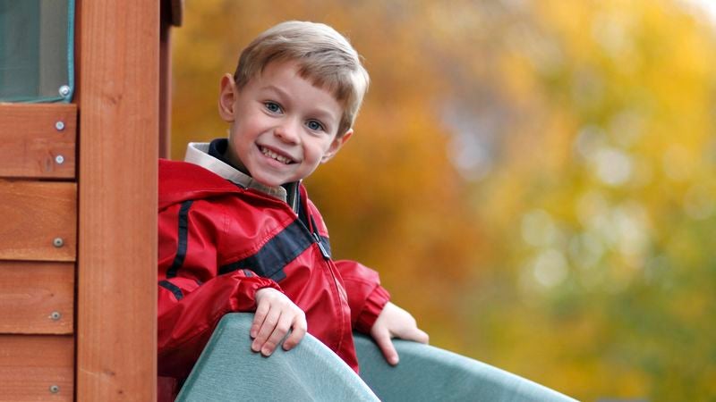 Kid Figures He’ll Go Down Slide 35 More Times Then Call It A Day