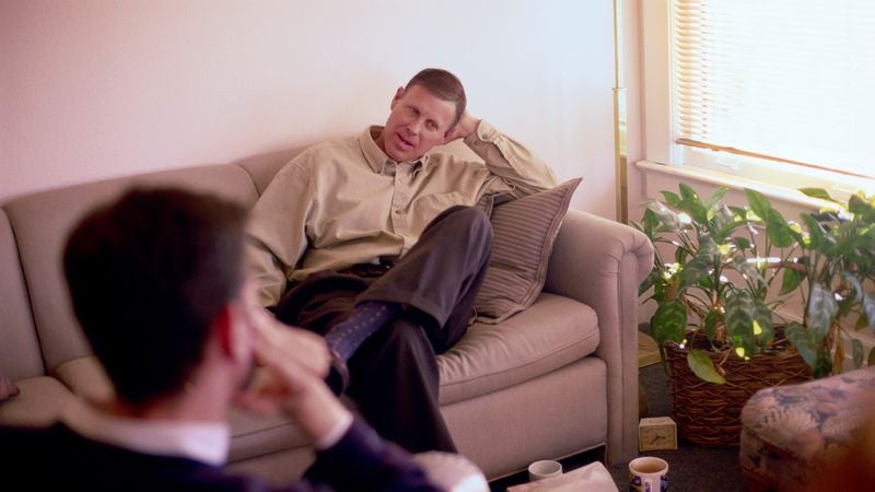 Supposed Adult Pays Man To Sit In Room And Listen To Him Talk About His Feelings