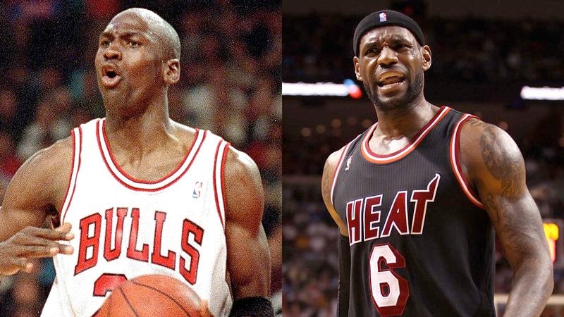 Debate Raging As To Whether Michael Jordan Or LeBron James Biggest Asshole To Ever Play Basketball