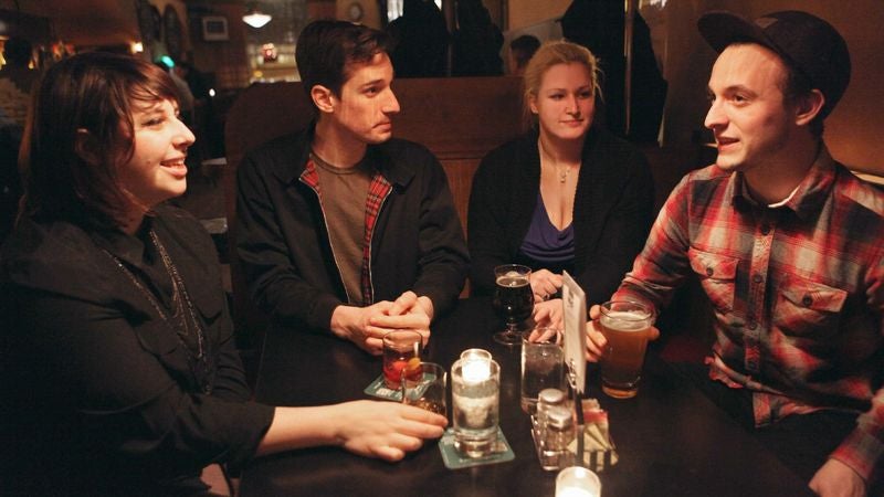 Report: Strongest Human Relationships Emerge From Bashing Friend Who Couldn't Make It Out