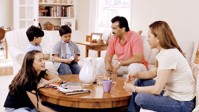 Parents Reminisce To Children About Dating Algorithm That Brought Them Together