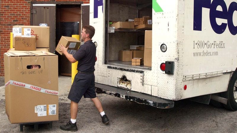 FedEx Confirms More Than 600,000 People Try To Mail Themselves Each Year