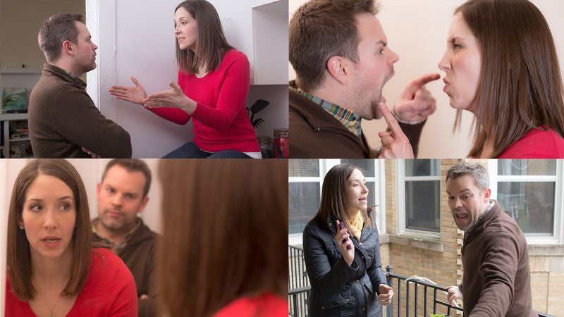 Couple Keeps It Interesting By Bickering In Different Positions, Rooms