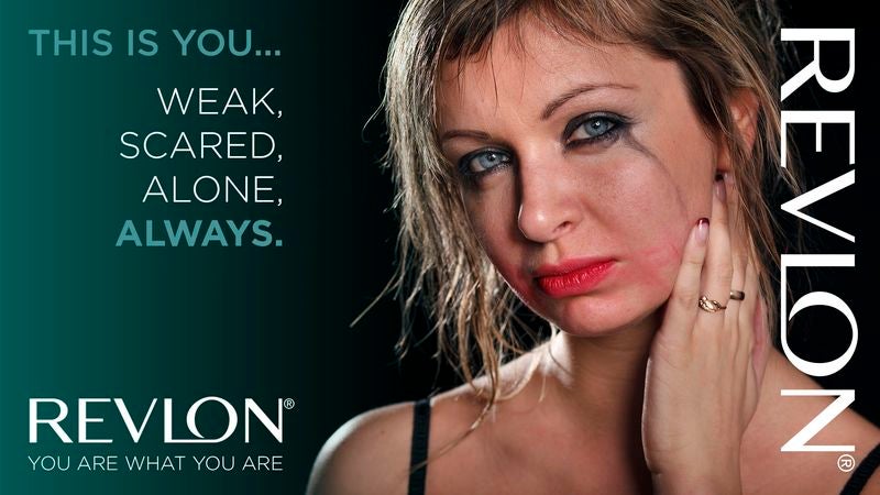 Brutally Honest New Revlon Ad Campaign Reminds Customers You Can’t Change What You Are