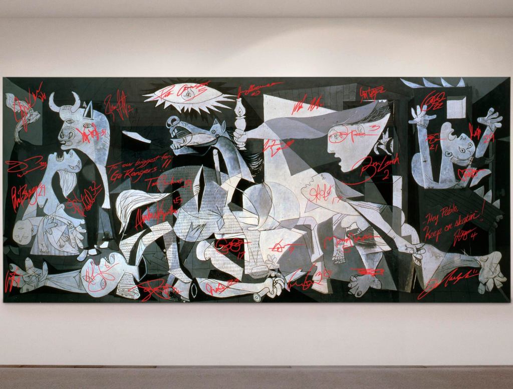 Picasso’s ‘Guernica’ Triples In Value After Being Autographed By The 1994 New York Rangers