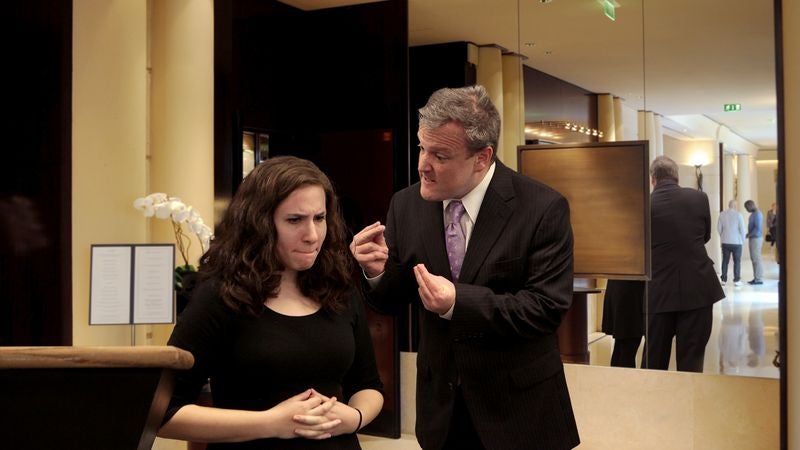 Furious Maitre D’ Can Only Assume Hostess Didn’t Realize She Was Addressing Everlast