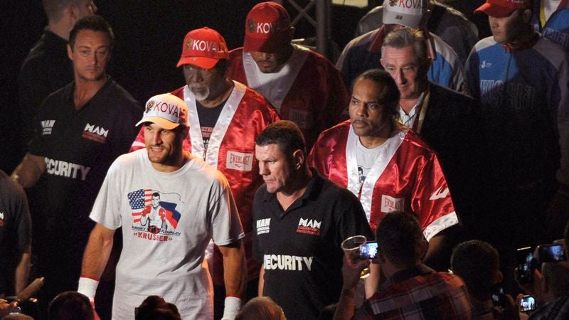 Local Man Not Sure How He Ended Up In Boxing Entourage