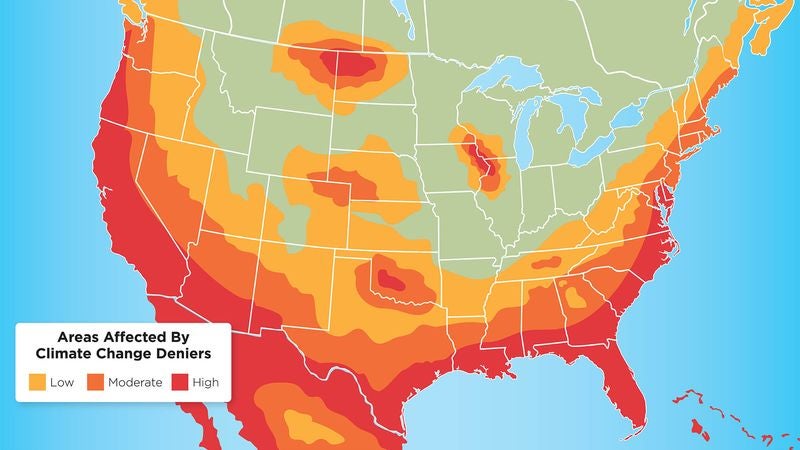 Report: Climate Change Skeptics Could Reach Catastrophic Levels By 2020