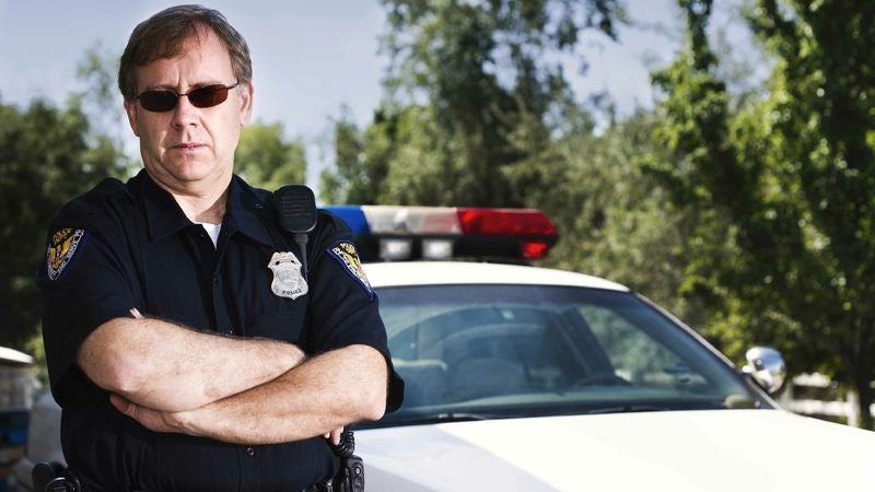 Unpopular Police Officer Thinking About Committing Racially Motivated Offense For A Little Support