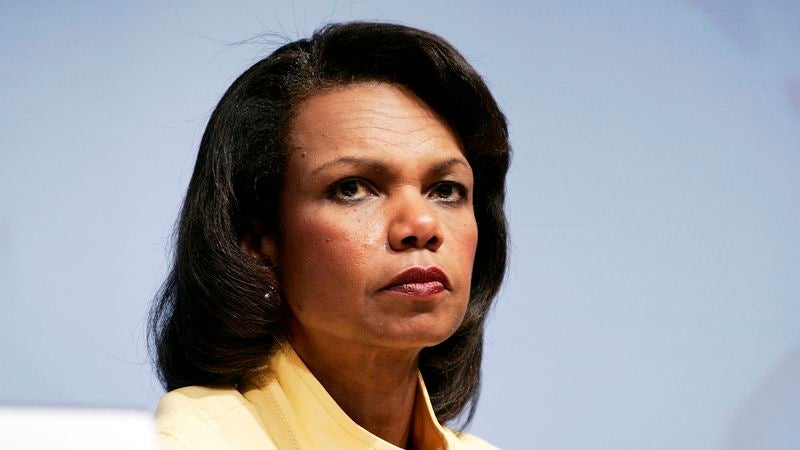 Condoleezza Rice Spends First 15 Minutes Of College Football Committee Meeting Asking What The Fuck She Is Doing There