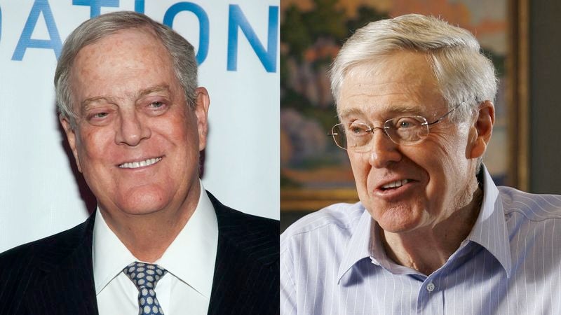 Koch Brothers Encouraging Youth To Make Voices Heard By Registering Super PAC