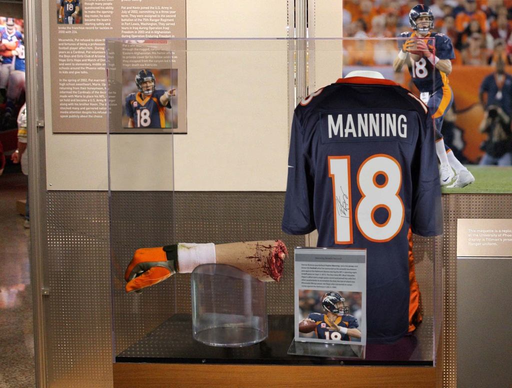 Football Hall Of Fame Acquires Peyton Manning's Record-Breaking Touchdown-Throwing Arm