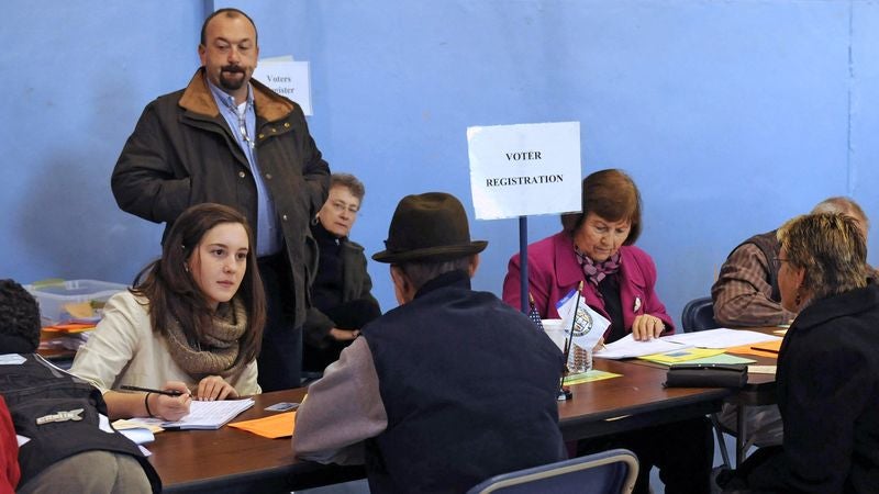 Voters Excited To Use Midterms To Put Country Back On Different Wrong Track