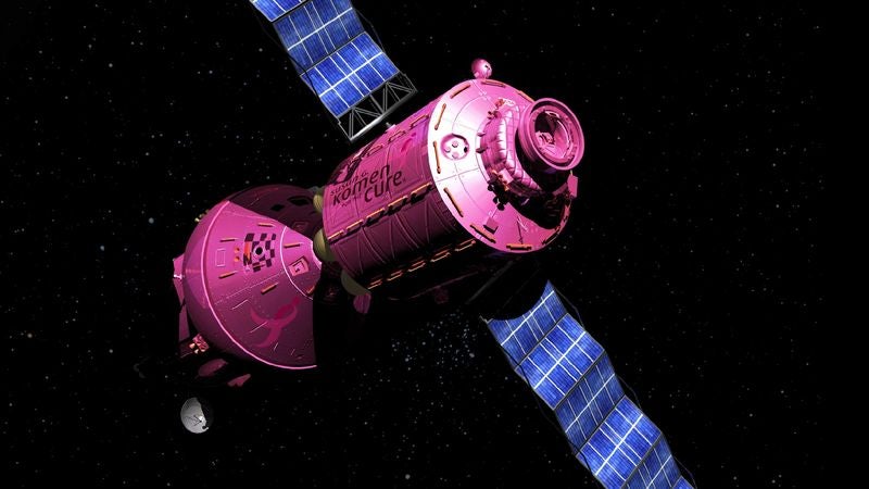 Susan G. Komen Foundation Launches Deep Space Probe To Bring Breast Cancer Awareness To Rest Of Galaxy