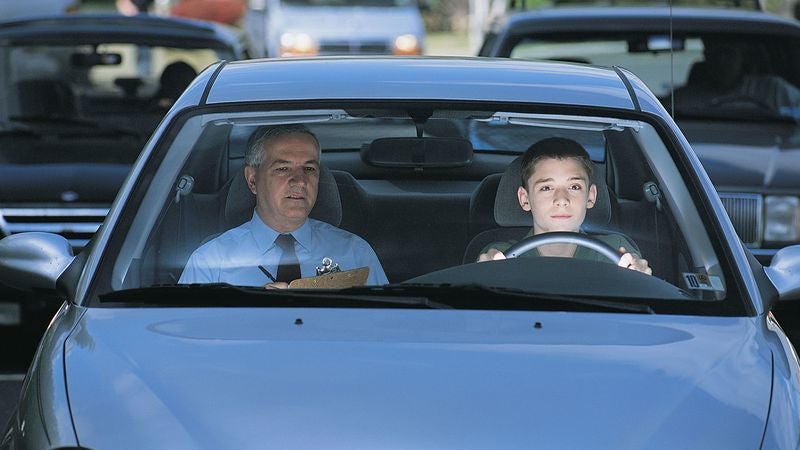 Driving Instructor Has Own Gas Pedal In Case Student Total Pussy