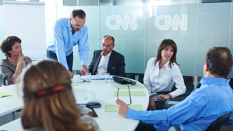 CNN Holds Morning Meeting To Decide What Viewers Should Panic About For Rest Of Day