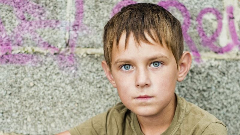 Homeless Child Apparently Unaware He Lives In Nanny State