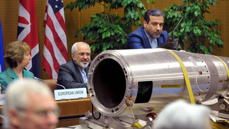 Iranian Team Openly Working On Bomb In Negotiating Room