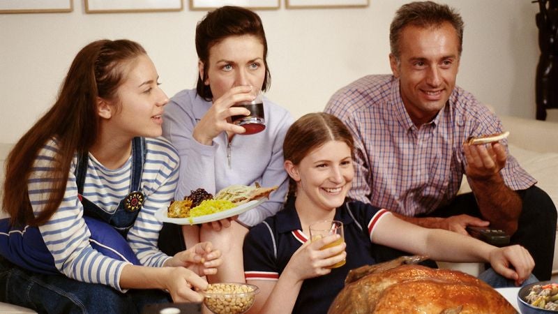 Thanksgiving Affords Nation Rare Opportunity To Eat Large Amounts Of Food While Watching Football