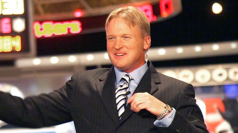 Jon Gruden Impressed By Every Blade Of Grass On Football Field