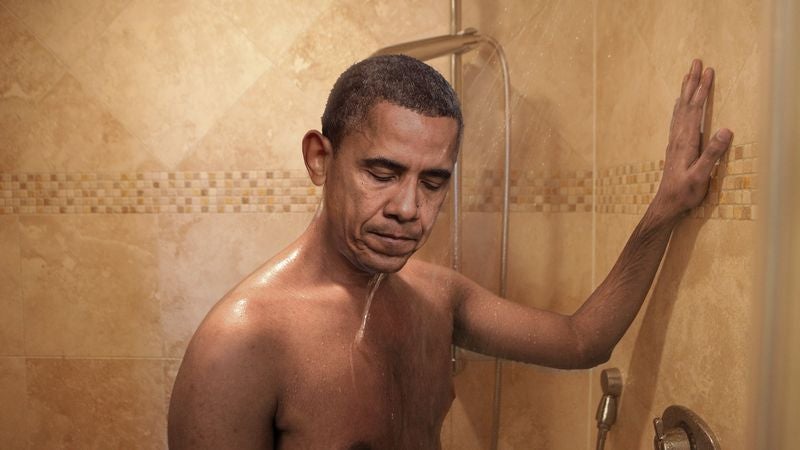 ‘You Are Not Your Job,’ Obama Reminds Himself Throughout Shower