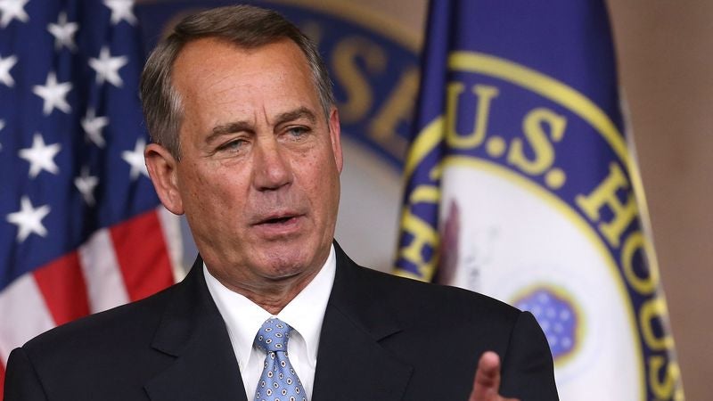 John Boehner Calls For National Guard To Deal With Illegal Immigrants Hiding In Mexico