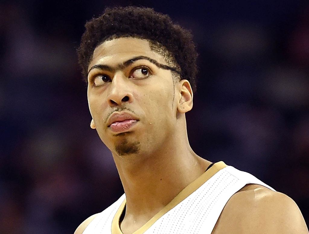 Anthony Davis' Unibrow Now Wrapping Completely Around Head