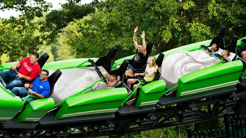 Six Flags Adds Sleeper Cars To Its Roller Coasters For Passengers Who Prefer More Restful Ride