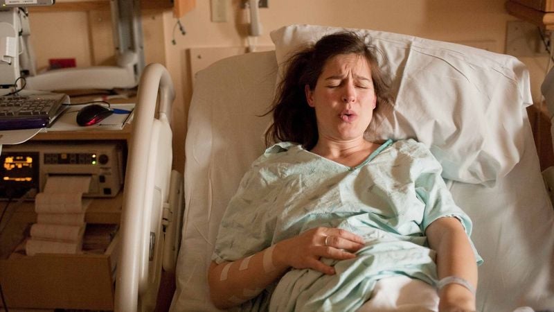 Woman Already Off To Bad Start As Mother After Requesting Epidural