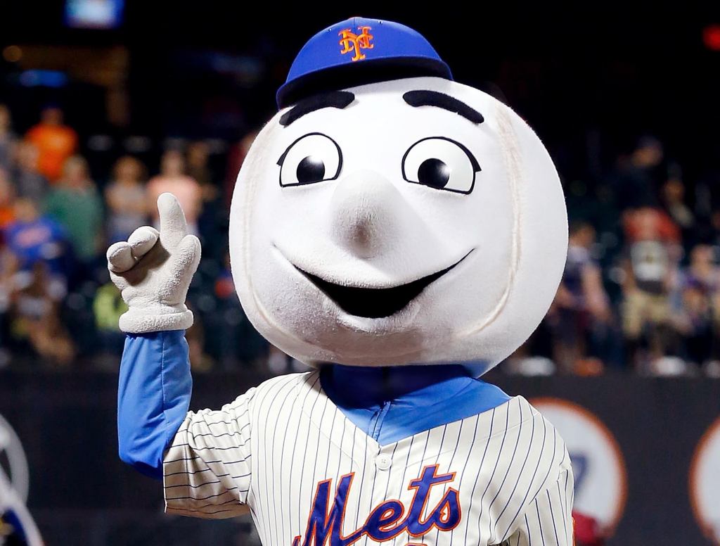 Mr. Met Finally Has Sutures Removed