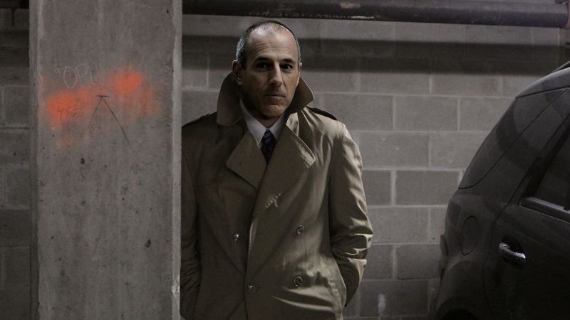 Matt Lauer Waits In Parking Garage For Anonymous Source On Parenting Trends