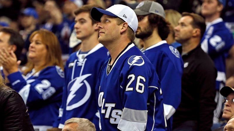 Tampa Bay Lightning Maintain Home Advantage By Restricting Admission To Fans Weighing 300 Pounds Or Less