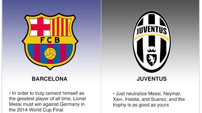 Keys To The Matchup: Barcelona vs. Juventus