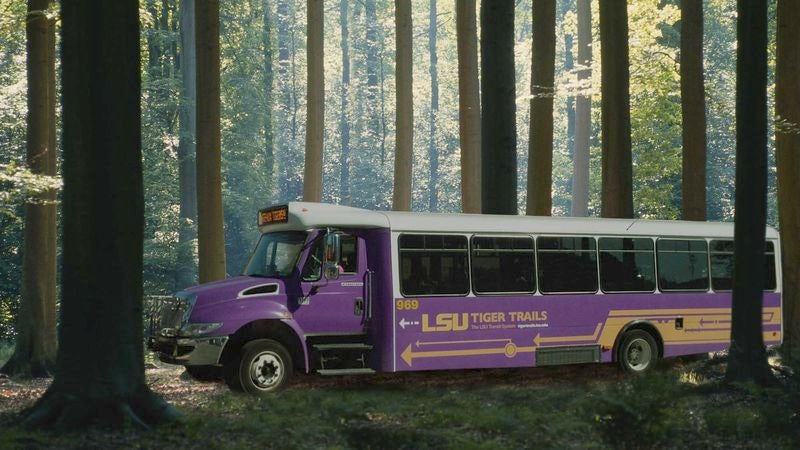 New LSU Stadium Shuttle Transports Tigers Fans Back To Woods