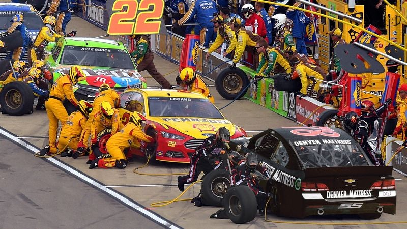 NASCAR Driver Always Forgets Which Side Of Car Gas Tank On