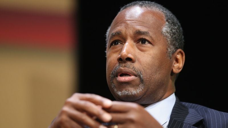 Ben Carson Tormented By Periodic Rational Thoughts