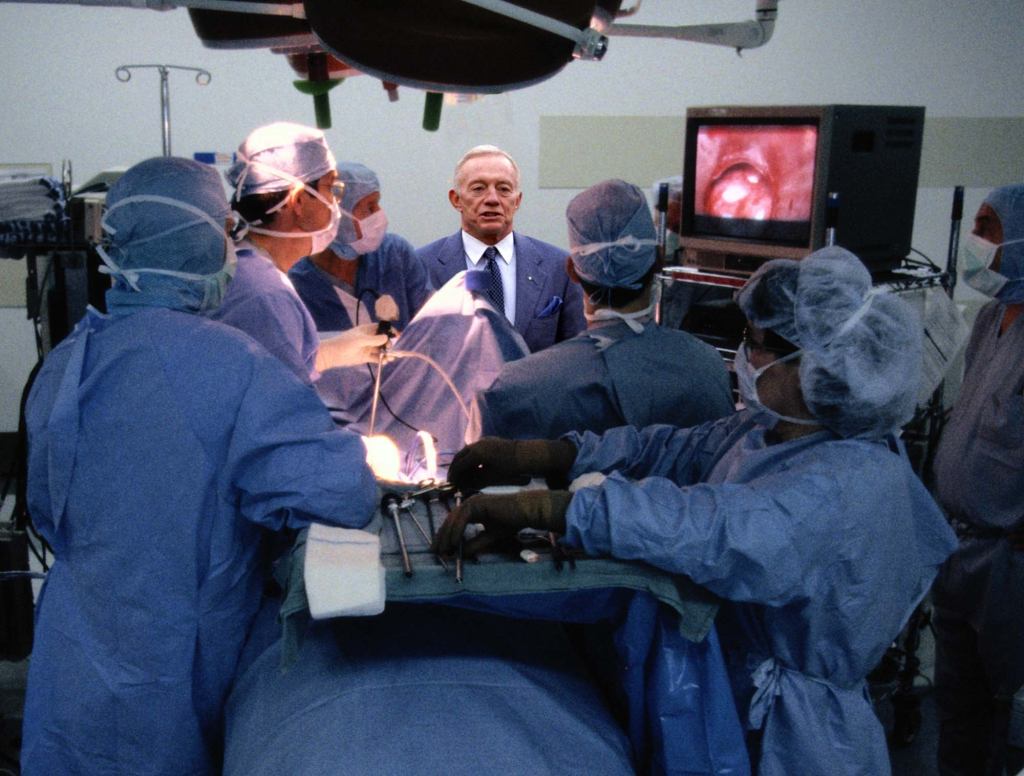 Doctor Performing Surgery On Cowboys Player Frustrated By Jerry Jones Hovering Over Him