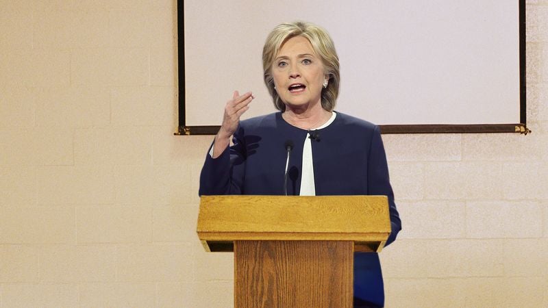 Hillary Clinton Relaxing Before Debate With Few Hours Of Debate Practice