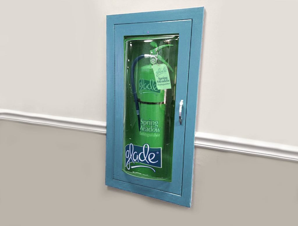 Glade Introduces New Spring Meadow Fire Extinguisher