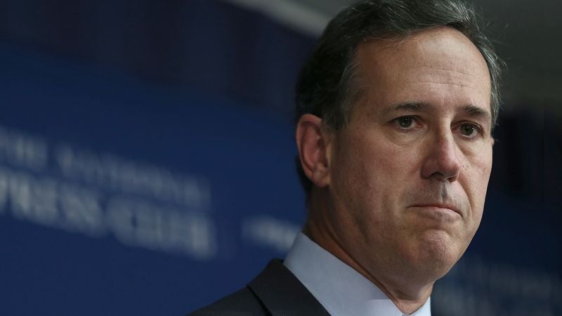 Frustrated Rick Santorum Still Waiting For Go-Ahead From God To Suspend Presidential Campaign