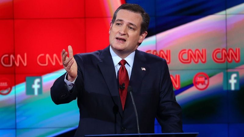 Ted Cruz Provides Detailed Response To Moderator’s Question About Why His Face So Fucking Infuriating