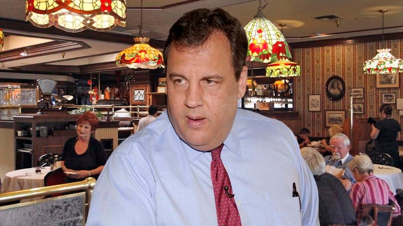 Christie Describes ISIS As Grave, Towering, Meaty Threat To U.S. While Staring At Diner Patron’s Corned Beef Sandwich