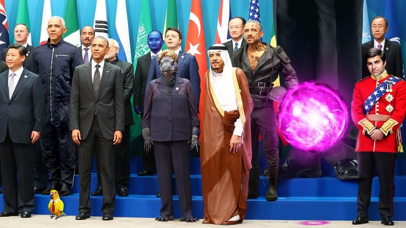 Parallel World Leaders Meet In Washington For Interdimensional Summit