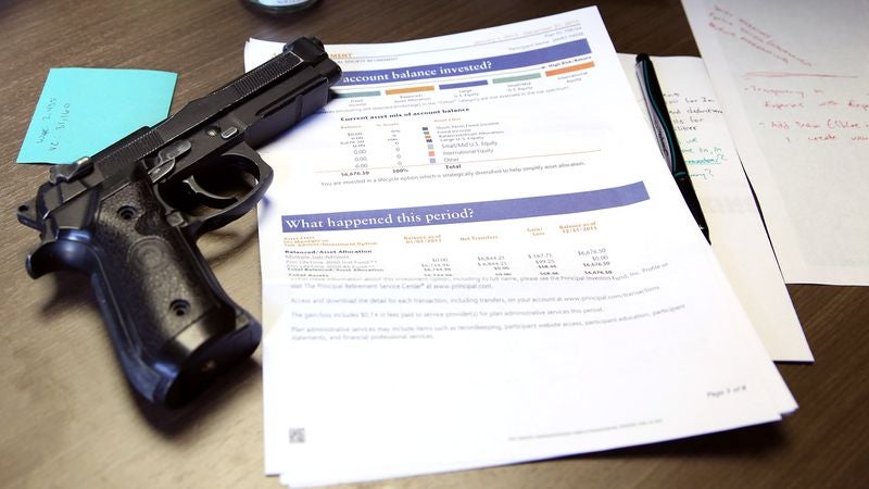 Financial Advisor Recommends Keeping One Bullet In Chamber Just In Case