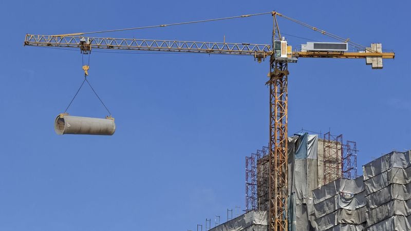 Nation Comes To Halt To Watch Crane Move Massive Concrete Tube