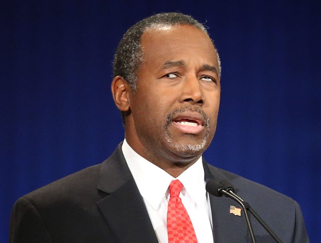 Ben Carson’s Message Undercut By Eyes Drifting In Different Directions